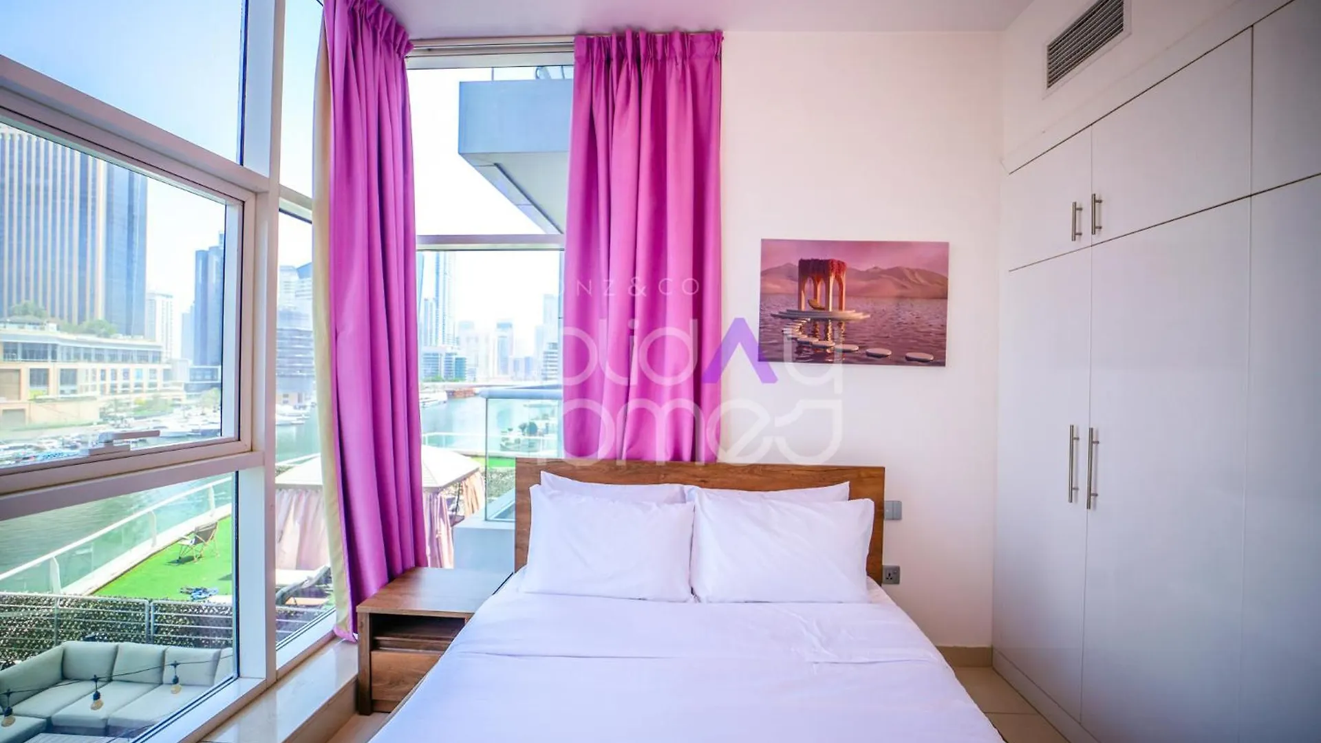 Stylish 2Br In Continental Tower Dubai Marina Apartment