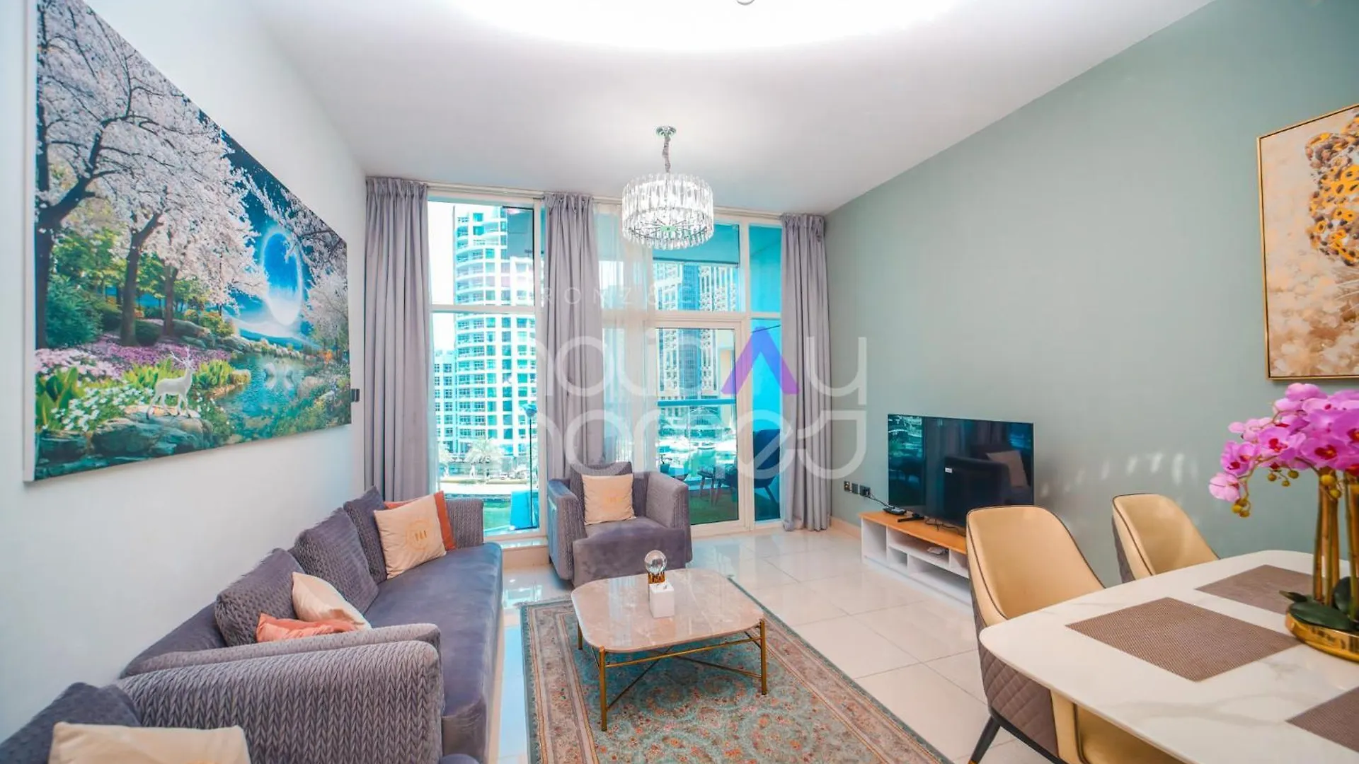 Stylish 2Br In Continental Tower Dubai Marina Apartment
