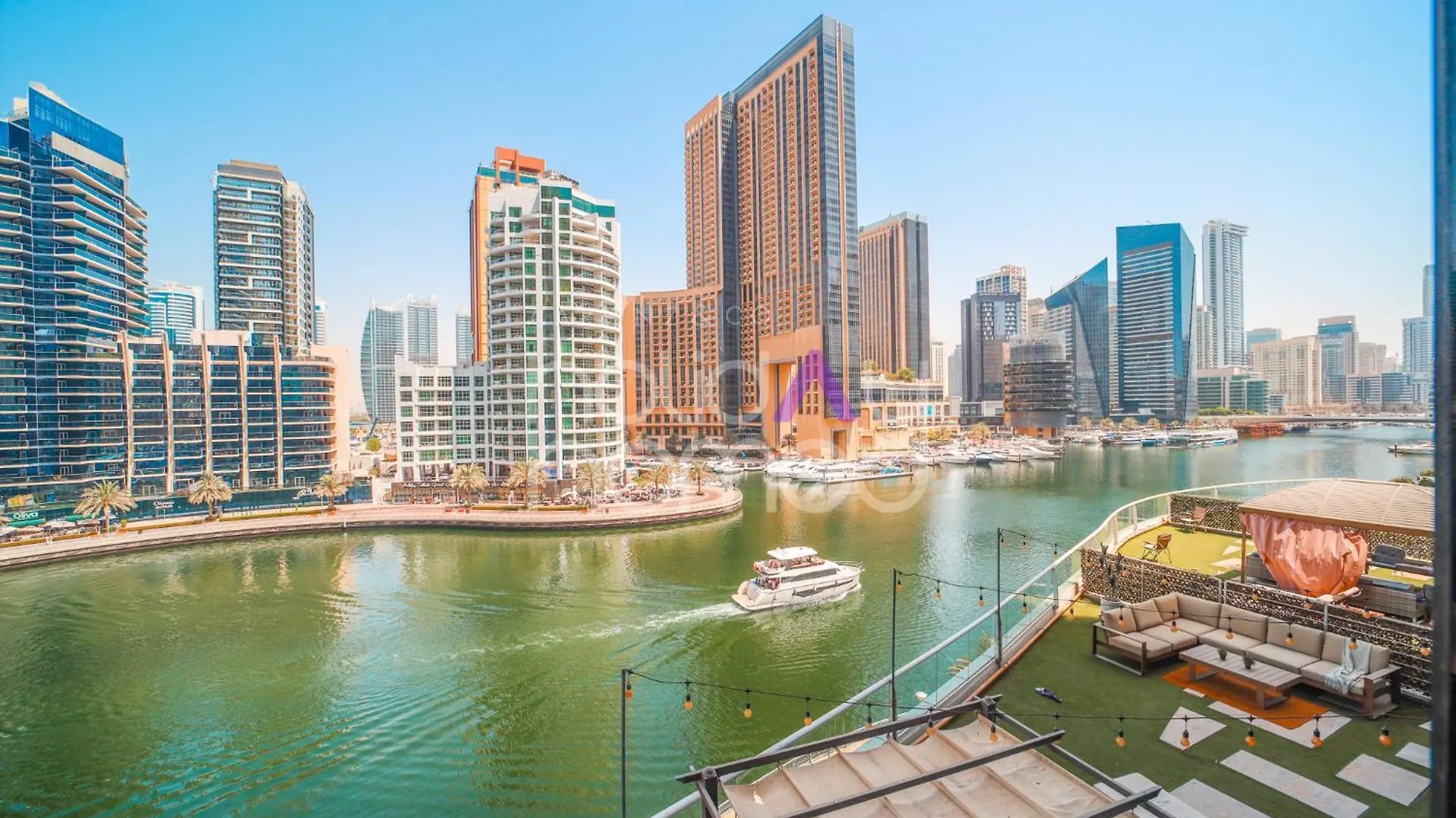 Stylish 2Br In Continental Tower Dubai Marina Apartment
