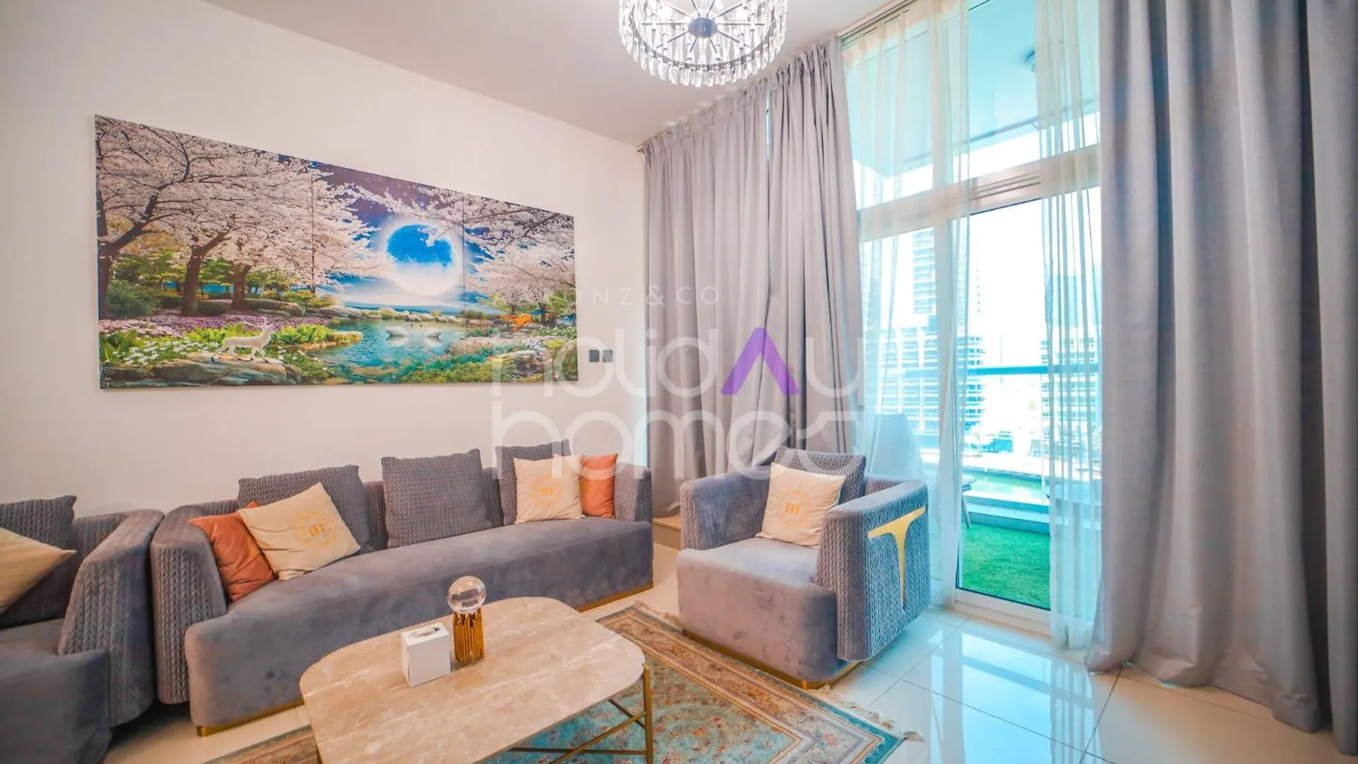 Stylish 2Br In Continental Tower Dubai Marina Apartment